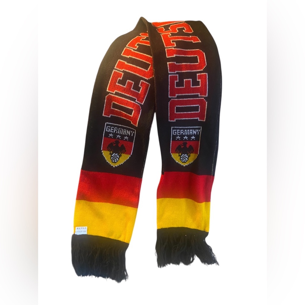 FIFA World Cup Football soccer league Germany Flag Scarf with Crest unisex